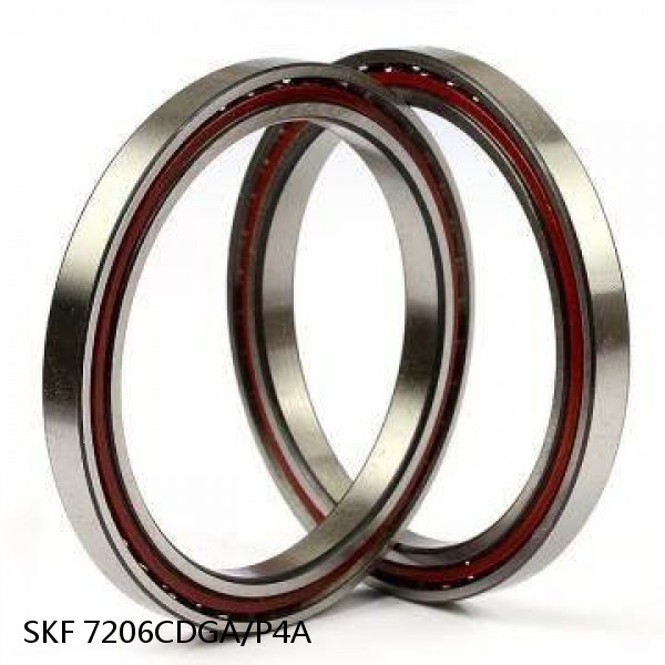 7206CDGA/P4A SKF Super Precision,Super Precision Bearings,Super Precision Angular Contact,7200 Series,15 Degree Contact Angle