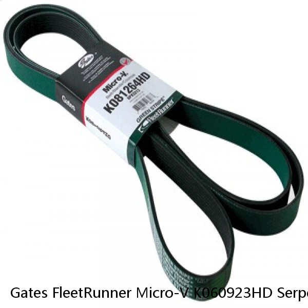 Gates FleetRunner Micro-V K060923HD Serpentine Belt for 10051598 10055747 zz