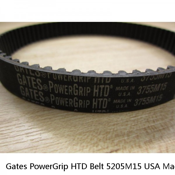 Gates PowerGrip HTD Belt 5205M15 USA Made